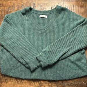 Hollister cropped sweater
